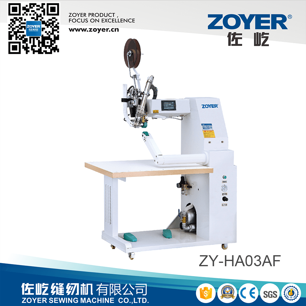 ZY-HA03AF Zoyer alimenta la macchina per sigillatura della cucitura ad aria calda del braccio