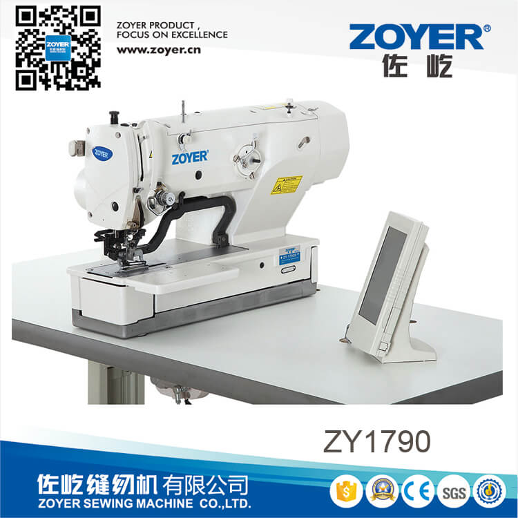 ZY1790 Zoyer High Speed ​​BlockStch Bottone di linea Straight Machine per cucire