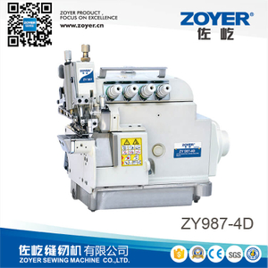 ZY987-4D ZOYER EX serie EX 4-Thread Cylinder Bed Sewlock Machine per cucire