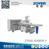 ZY600-35XBDA-Y ZOYER Orlatore automatico a due aghi, maniche e fondo